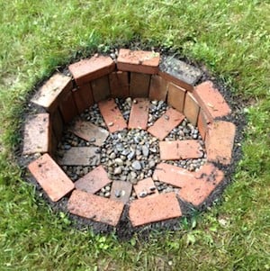 70 And Easy Diy Fire Pits, Red Brick Fire Pit Ideas