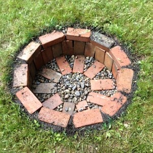 Brick Fire Pit