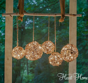 Grapevine Balls Chandelier