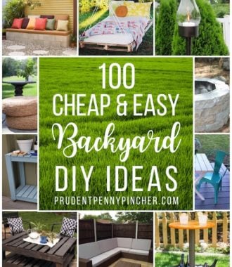 100 Cheap and Easy DIY Backyard Ideas