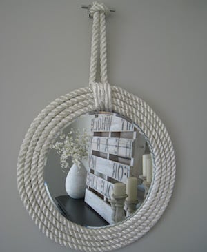 Nautical Rope Mirror