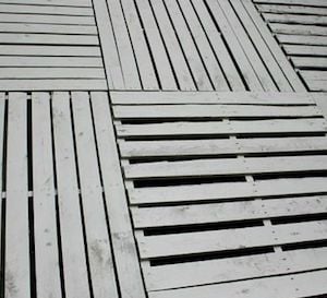 Pallet Wood Deck