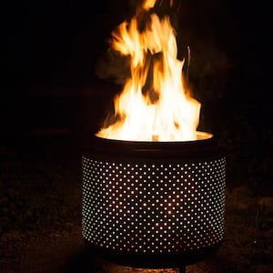 One Hour Washing Machine Drum Upcycled Firepit