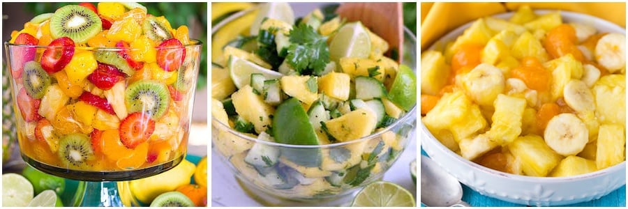 Tropical Fruit Salads