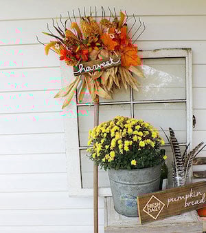 Harvest Rake Decoration