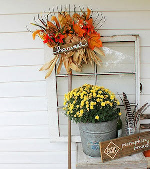 Harvest Rake Decoration