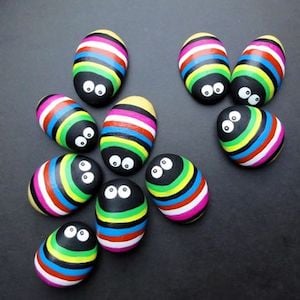 Pet rocks  Pet rocks, Rock crafts, Painted rocks diy