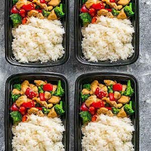 Cashew Chicken Meal Prep recipe