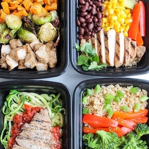 Chicken Meal Prep lunch ideas