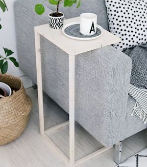 Over Sofa DIY Side Table