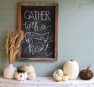 Chalkboard Sign Free Printable