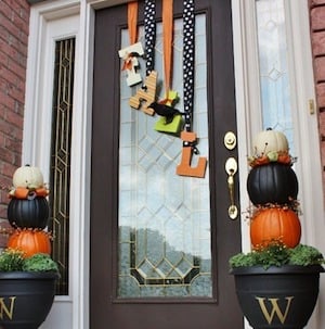 Fall Letters Wreath