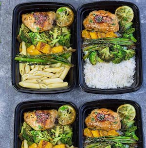 Honey Lime Chicken meal prep dinner ideas