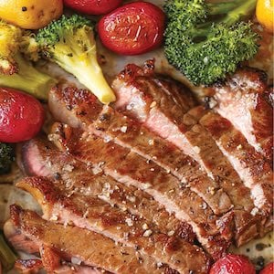 Sheet Pan Steak and Veggies