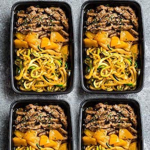 Teriyaki Beef Zoodles