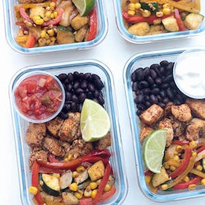 Tex-Mex Chicken Meal Prep Bowls