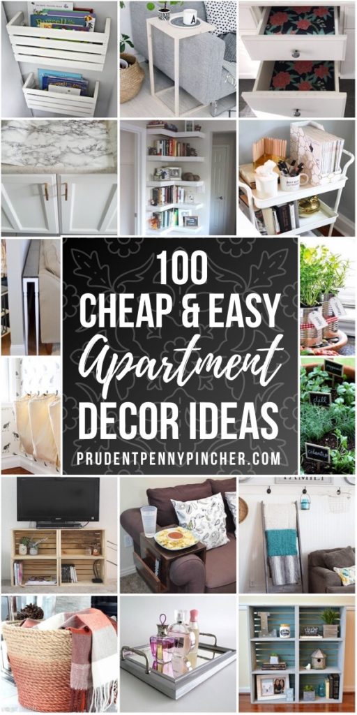 100 DIY Apartment Decorating Ideas – Tilesey