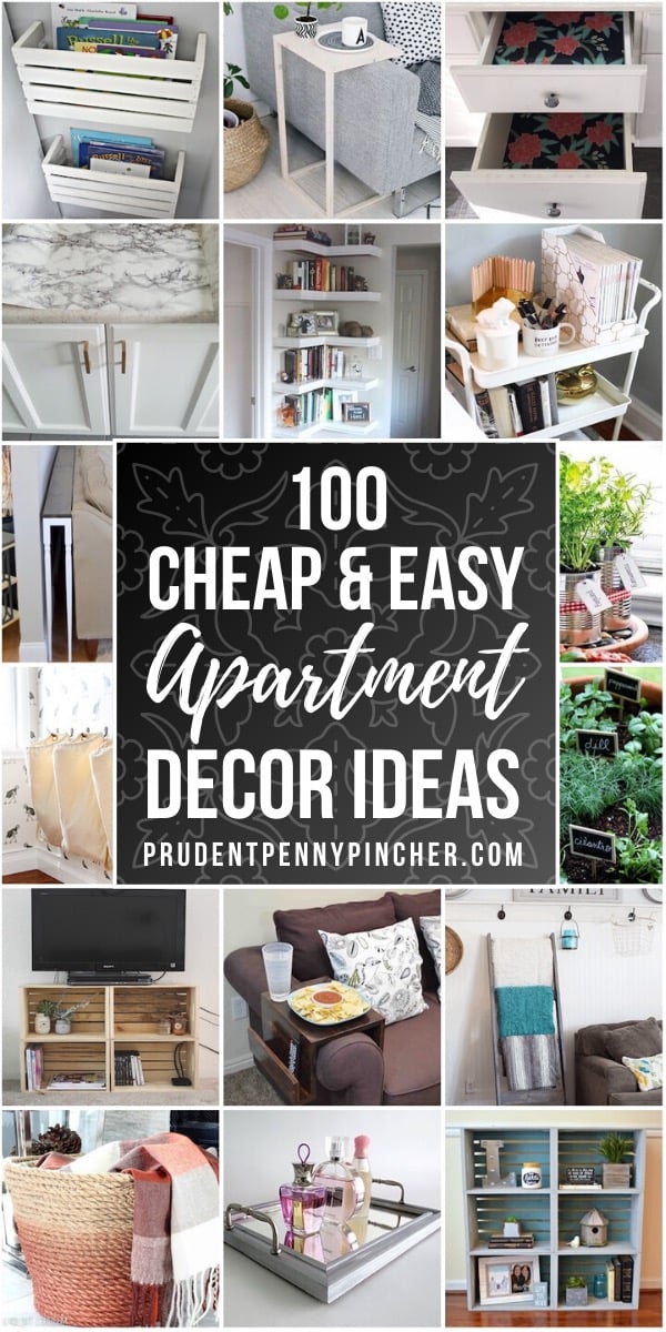 100 Cheap and Easy Apartment Decorating Ideas