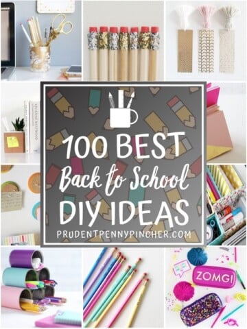 100 Best Back to School DIY Ideas