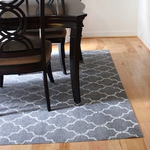 cheap Stenciled Area Rug DIY