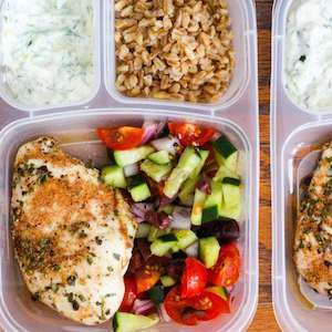 Greek Chicken Healthy Meal Prep Recipe