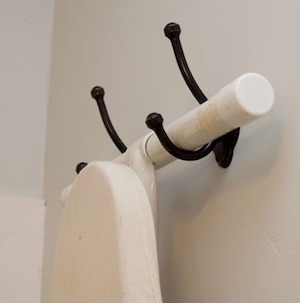 Ironing Board on Hooks 