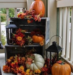 100 Cheap and Easy Fall Porch Decor Ideas - Prudent Penny Pincher