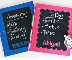 20 DIY Notebook Ideas for Back to School