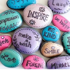 Kindness Word Rocks