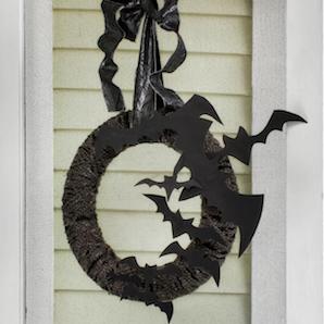 Flying Bat Wreath