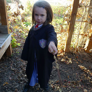 DIY Harry Potter Wizard Robe