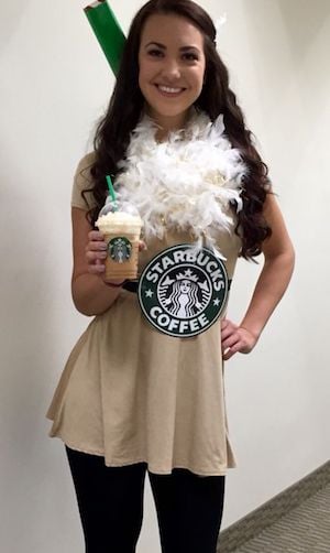Starbucks Coffee teen halloween costume