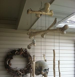 Bone Mobile for front porch