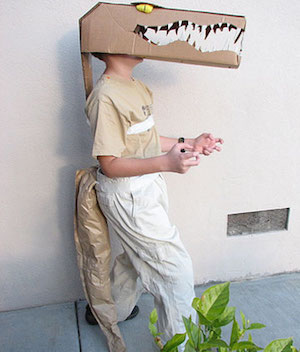 DIY  Crocodile costume for boys