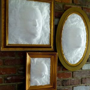 Ghost Face Picture Frame