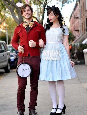 Alice in Wonderland Costumes for couple