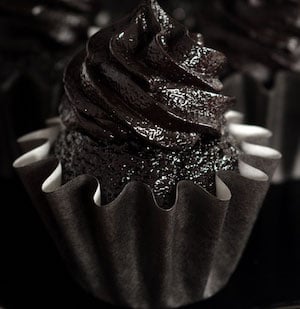 Blackout Chocolate Cupcakes