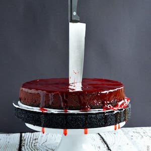 Bloody Cheesecake halloween party food