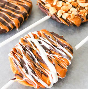 Caramel Apple Slices Fall Appetizer