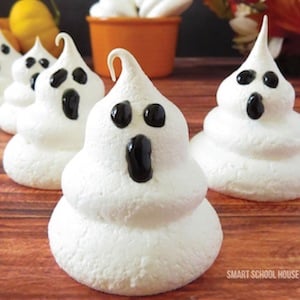 Ghost Meringues