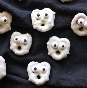 Ghost Pretzels