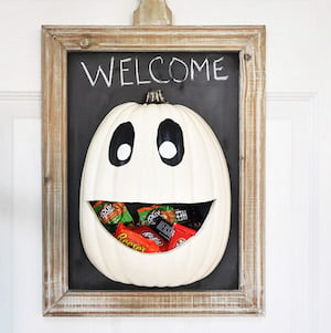 Colgador de puerta de dulces de Halloween de bricolaje