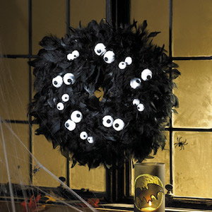 Spooky Eyes Wreath