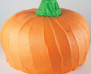 Halloween Party Pumpkin Cake