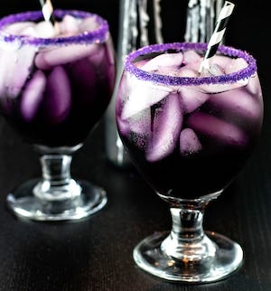 Purple People Eater halloween Cocktail 