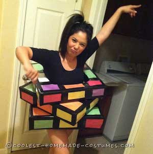 Rubik Cube costume