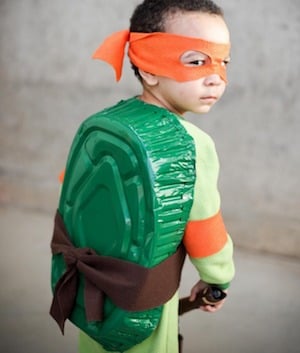 Easy Teenage Mutant Ninja Turtle Kids halloween Costume
