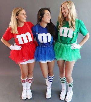 M&M best friends teen halloween Costume