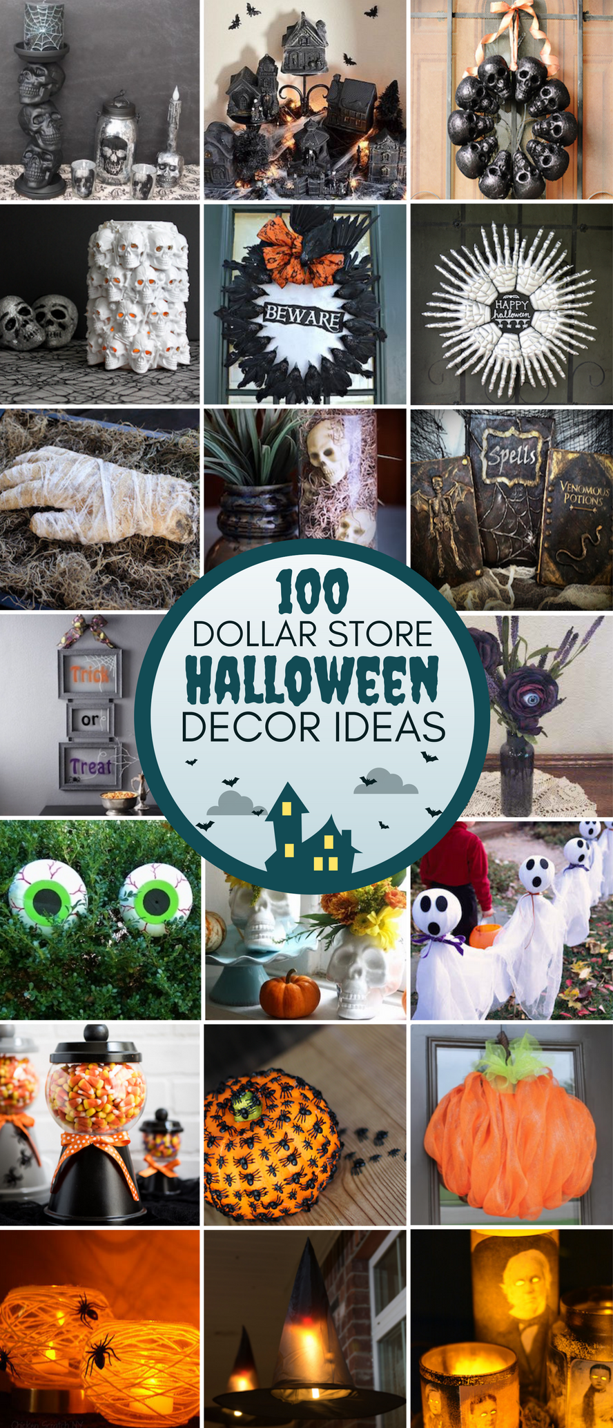100 Dollar Store Halloween Decorations Prudent Penny Pincher 100 Dollar Store Halloween Decorations Prudent Penny Pincher