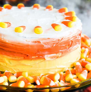 Candy Corn Cake